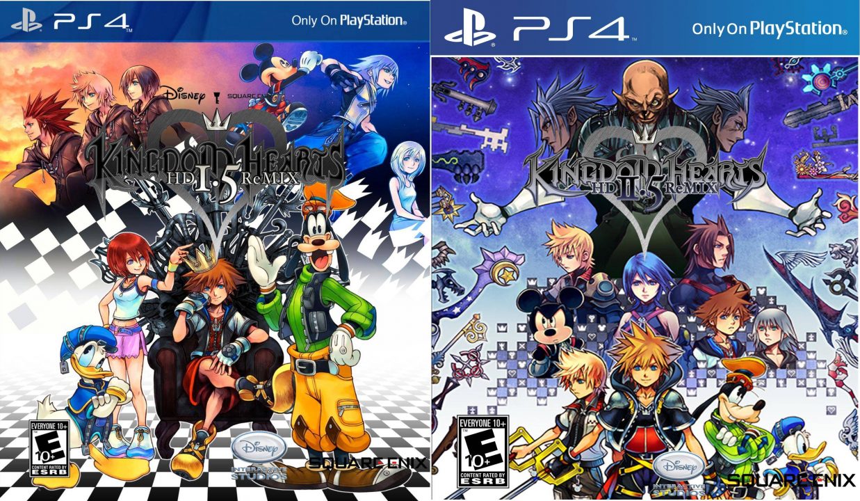 Escritura freír Volver a llamar Kingdom Hearts HD 1.5 + 2.5 ReMIX covers ps4 - LivingPlayStation