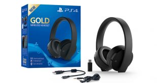 Playstation 4 Gold Wireless Headset 001