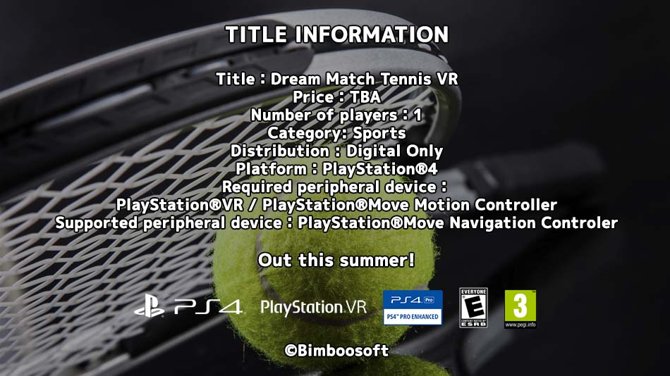 Trailer y de Dream Match Tennis - LivingPlayStation