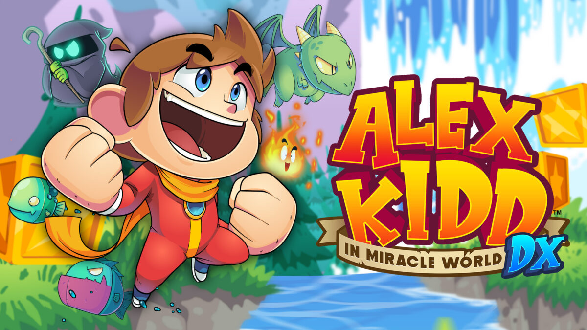 Alex Kidd in Miracle World DX Main Theme Key Art