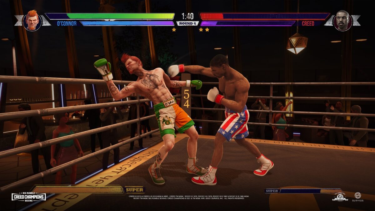 Big Boxing Rumble Creed Champions Adonis O'Connor Bar KO - BRB