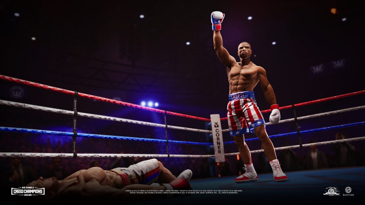 Big Boxing Rumble Creed Champions Adonis Victory Screenshot - BRB